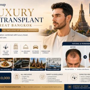 Luxury Hair Transplant Retreat Bangkok